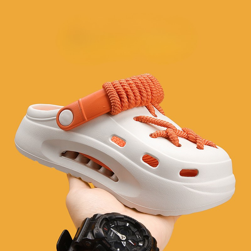 Storm Black Women's Orbit Laced Clogs, sleek, stylish, and comfortable for everyday casual wear.