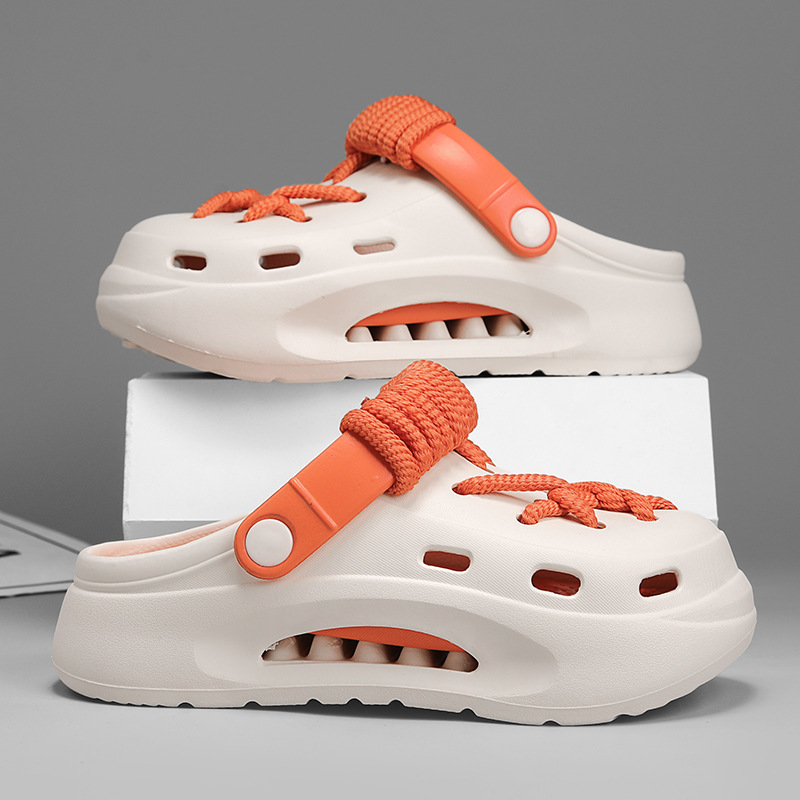 Storm Black Women's Orbit Laced Clogs, designed for comfort, breathability, and water use.