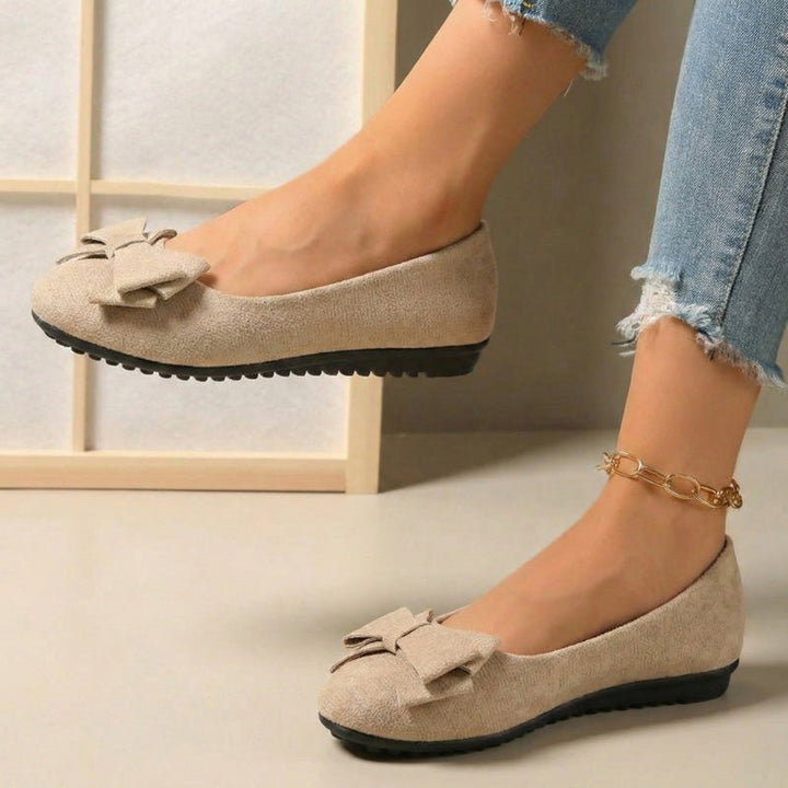 Durable women's orthopaedic wide fit ballet flats, built for all-day comfort and support.