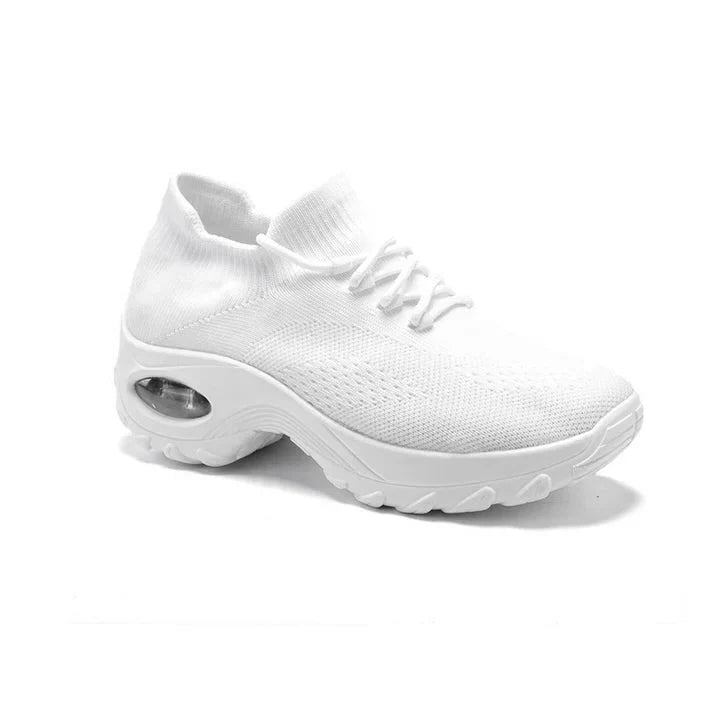 Women's air cushion orthopedic shoes, promoting foot health, comfort, & pain relief.