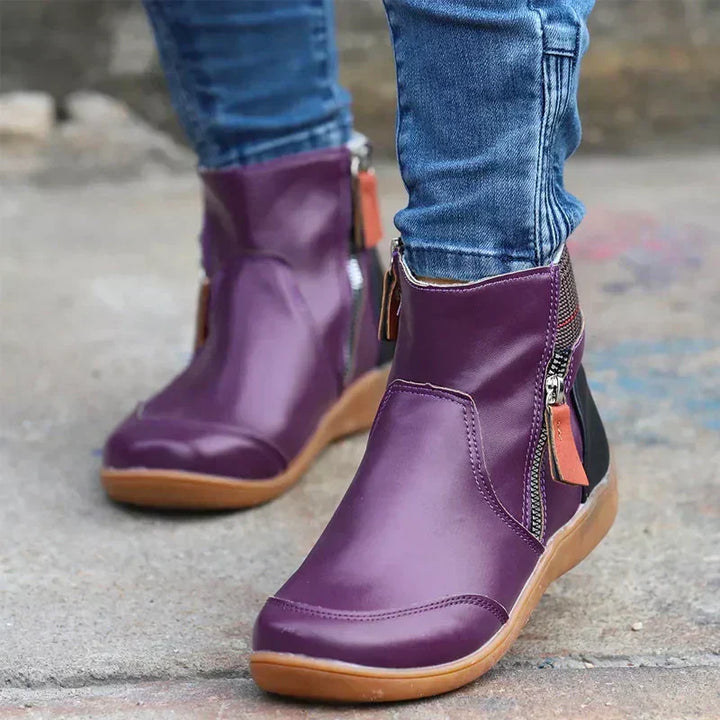 Stylish women's fall ankle boots, orthopedic design for ultimate comfort and arch support.