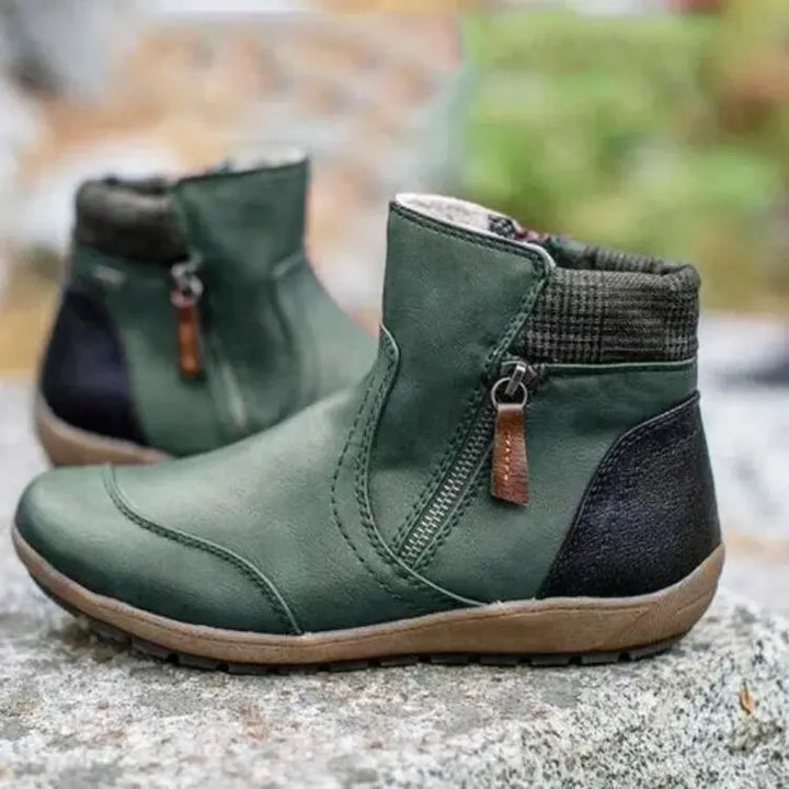 Women's fall fashion ankle boots, orthopedic and supportive for all-day comfort.