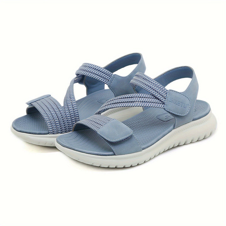 Orthopedic women's sandals with superior arch support for plantar fasciitis & comfort.