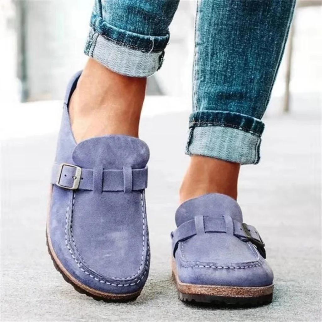 Supportive women's orthopedic slipper sandals, designed for ultimate foot comfort & everyday wear.