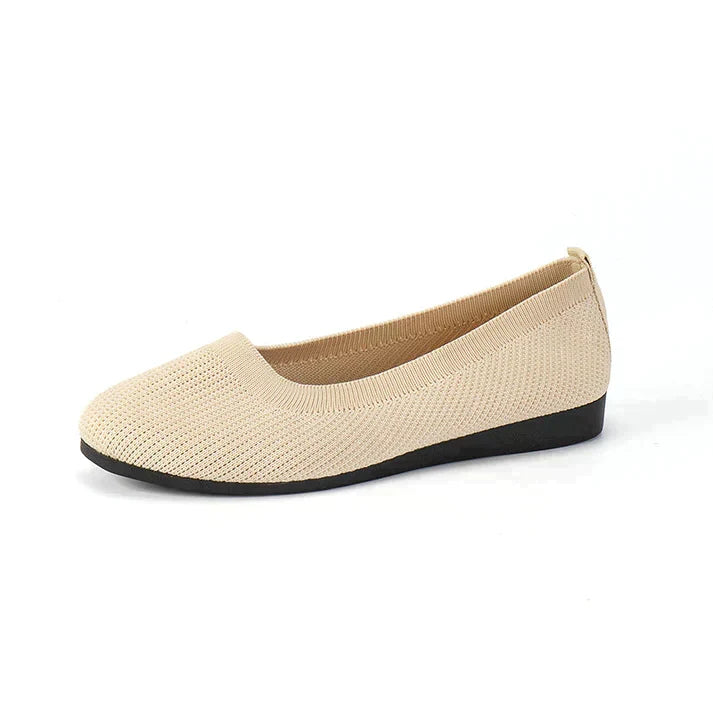 Women's orthopedic walking ballet flats, designed for superior foot support and everyday comfort.