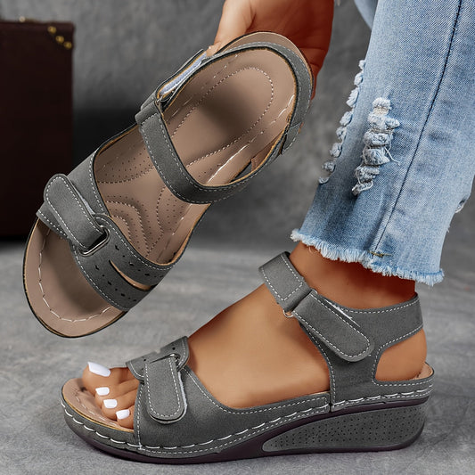 Women's orthopedic comfort flex sandals with arch support for all-day wear.