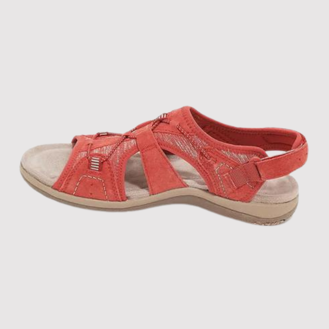 Casual women's orthopedic sandals, providing superior arch support and comfort for daily summer wear.