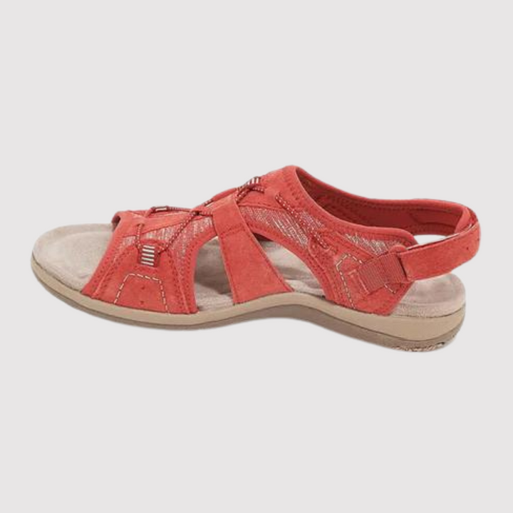 Casual women's orthopedic sandals, providing superior arch support and comfort for daily summer wear.