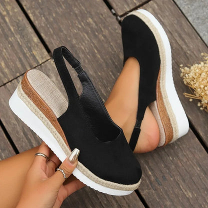 Women's orthopedic sandals promoting foot health with advanced arch support & cushioned comfort for walking.