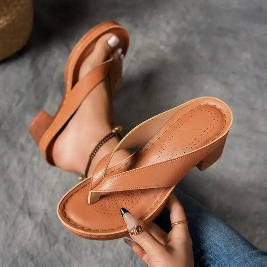 Women's orthopedic comfort sandals with strong arch support, cushioned for all-day walking and everyday wear.