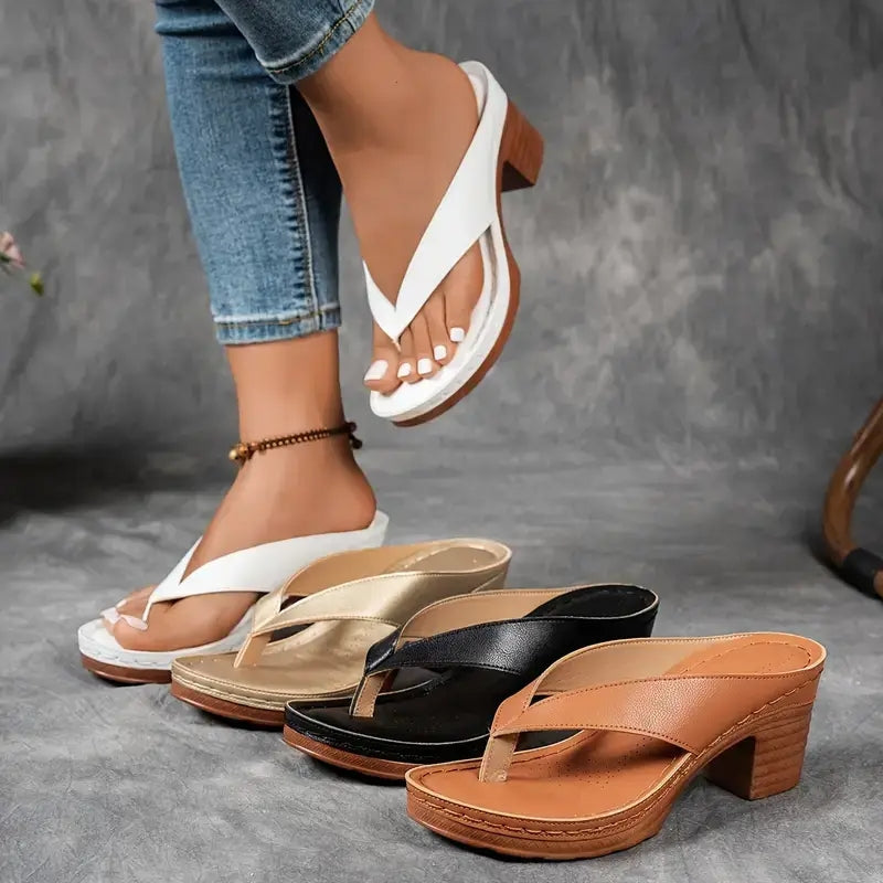 Women's all-day comfort sandals. Orthopedic design, arch support & cushioned sole for walking & casual wear.