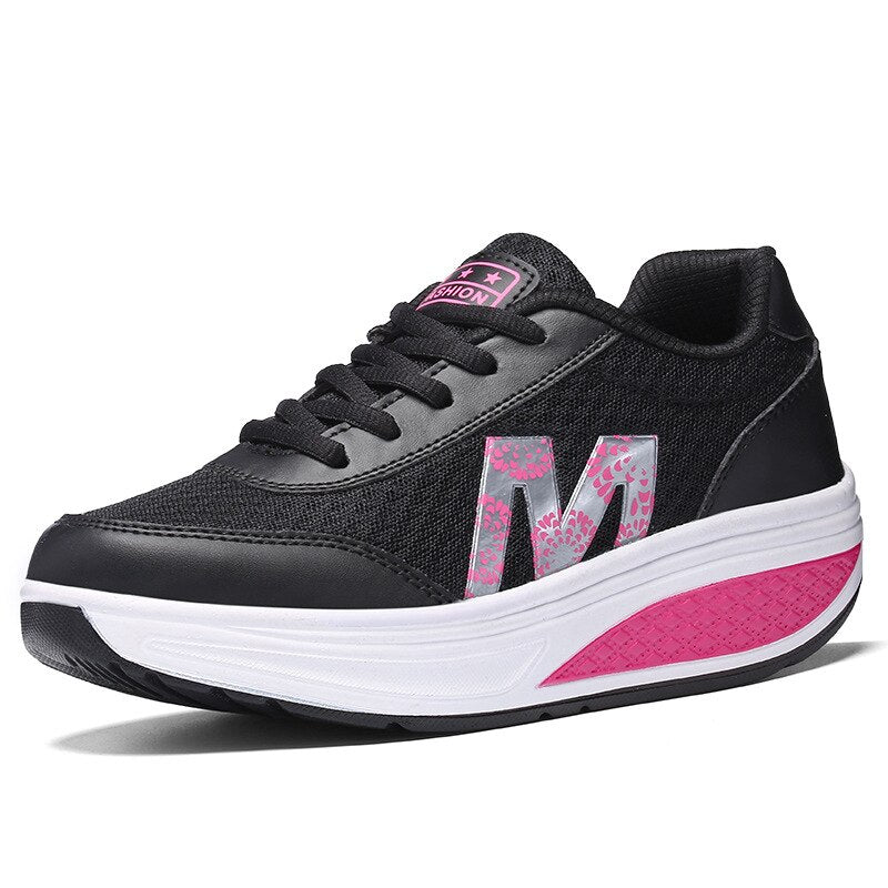 Women's orthopedic corrective walking sneakers with arch support for comfortable daily wear & pain relief.