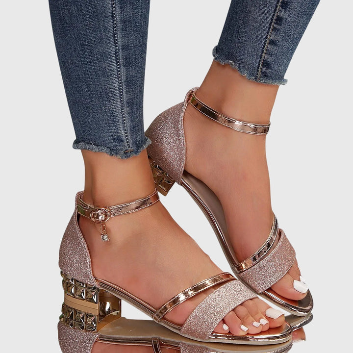 Dressy or casual women's heeled orthopedic sandals. Breathable, adjustable for all-day comfort & support.