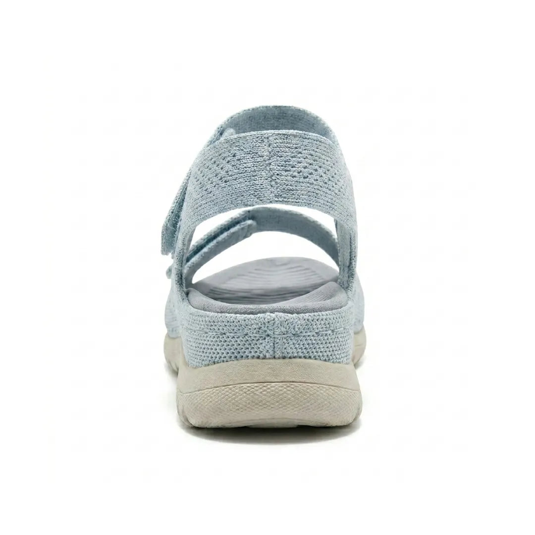 Women's healthy footwear: orthopedic sandals, adjustable hook-and-loop, perfect for daily wear.