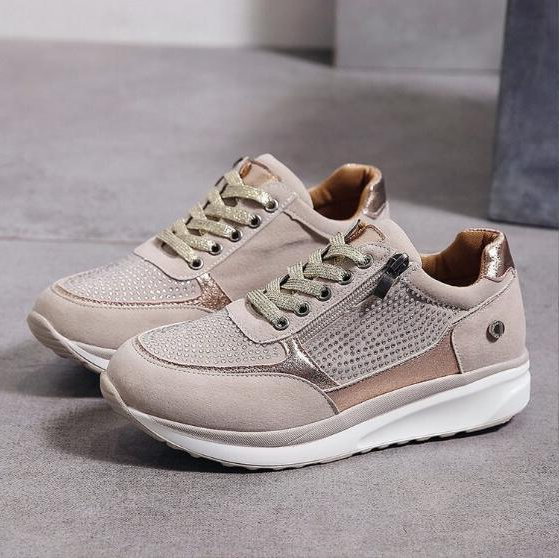 Women's orthopedic leisure shoes with stylish design & arch support for ultimate comfort & walking.
