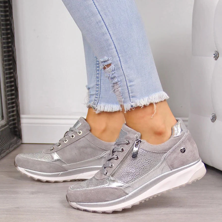 Breathable women's orthopedic leisure footwear, offering superior arch support & all-day comfort.