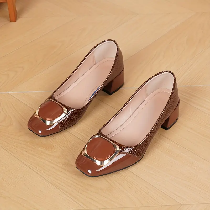 Slip-on women's loafers with orthopedic design, ensuring comfortable walking & daily wear.