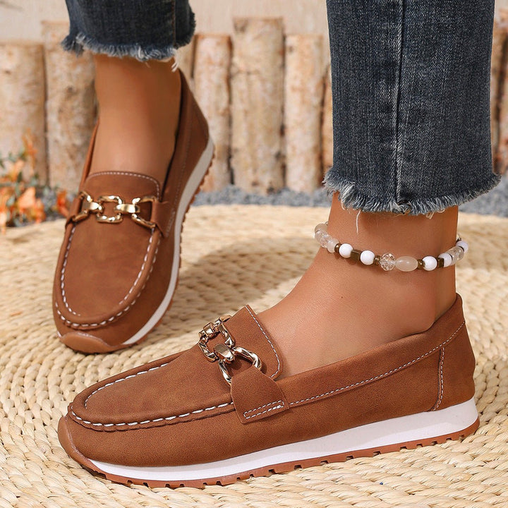 Supportive women's casual loafers, designed for ultimate foot comfort.