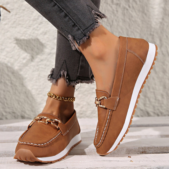 Slip-on women's everyday loafers, offering superb comfort & foot health benefits.