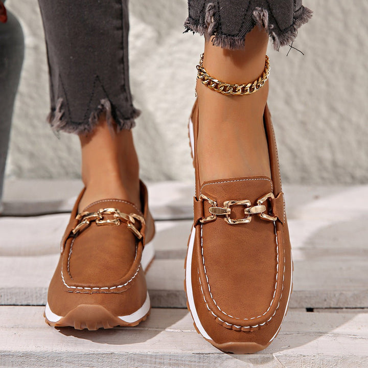 Orthopedic casual loafers for women, ensuring comfort & healthy foot alignment.