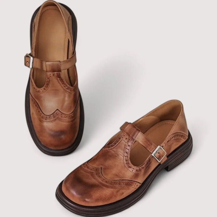 Women's comfort Mary Jane shoes, engineered with orthopedic support for long-lasting daily wear.