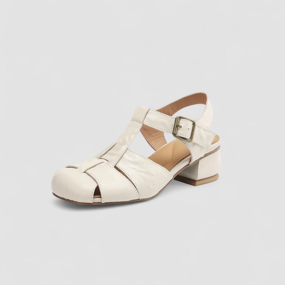 Orthopedic women's Mary Jane shoes providing arch support, relieving foot pain, and offering comfort.