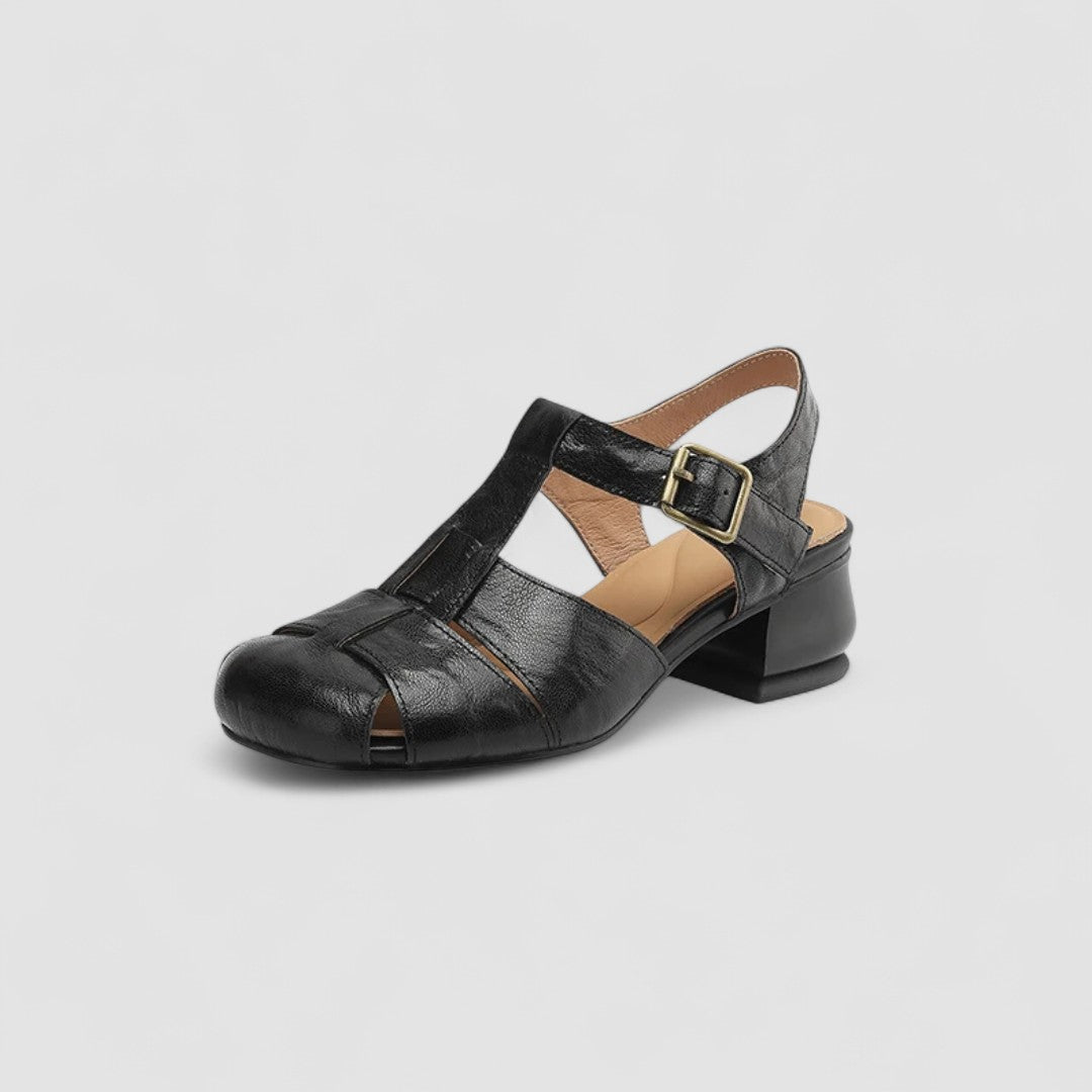 Fashionable women's orthopedic Mary Jane shoes, designed for comfort and everyday wear with supportive arch.
