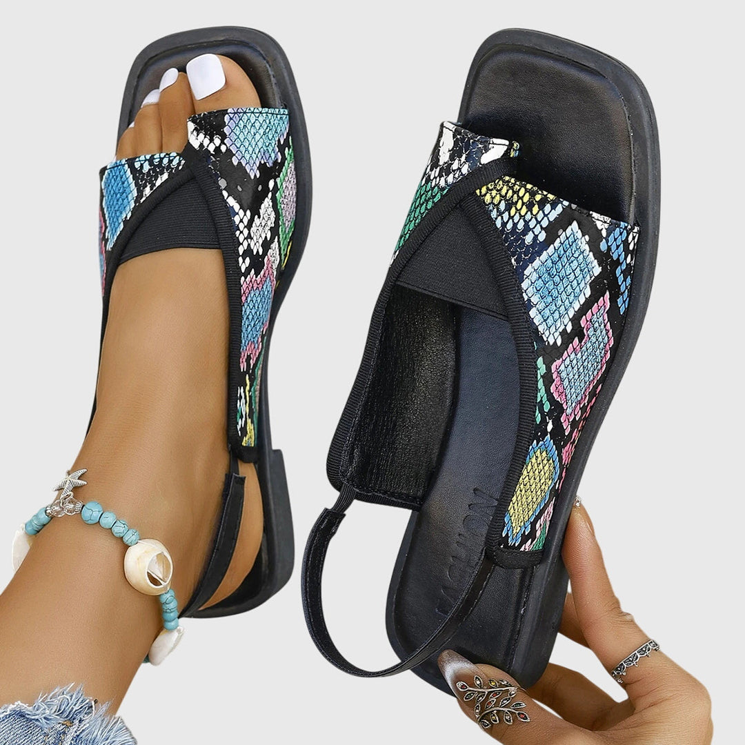 Cushioned women's orthopedic sandals providing excellent foot support for comfortable all-day wear.