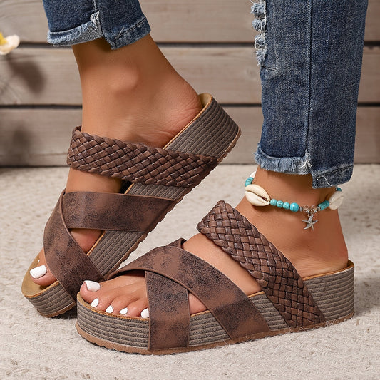 Women's orthopedic sandals, designed for comfort & foot pain relief with arch support.
