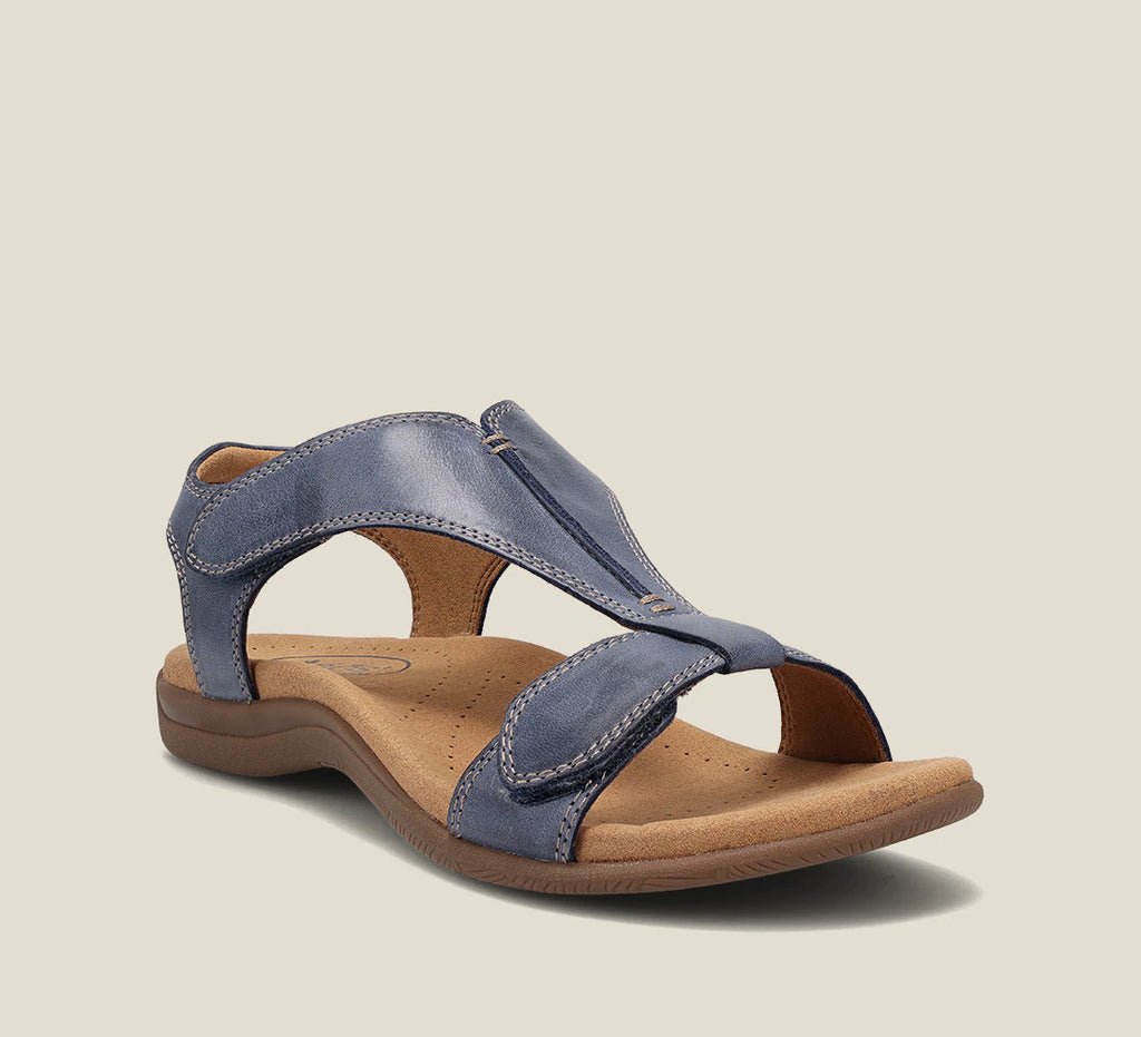 Ergonomic women's sandals, cushioned & supportive. Designed for comfort, arch support, and casual summer style.
