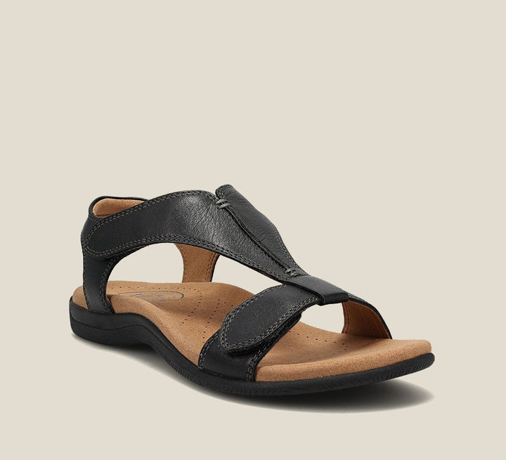 Women's supportive cushioned sandals, perfect for walking & casual wear. Orthopedic design ensures all-day comfort.