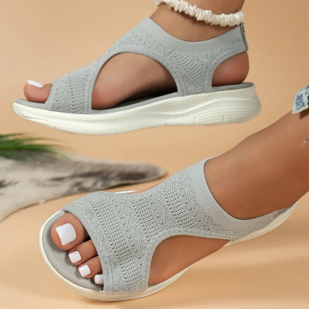 Orthopedic women's sandals designed for pain relief, offering superior arch and foot support.