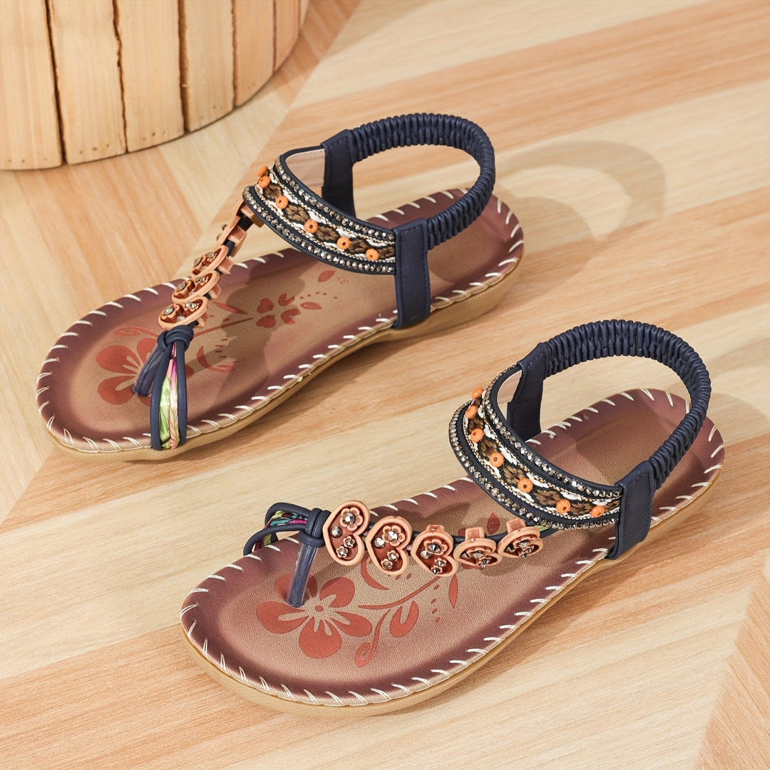Women's walking sandals featuring contoured footbed & adjustable straps for superior orthopedic comfort.