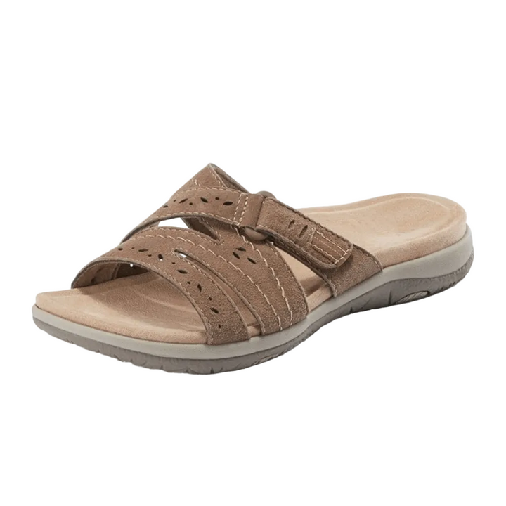 Women's orthopedic sandals with wide toe box for ultimate comfort & foot pain relief. Ideal for walking.