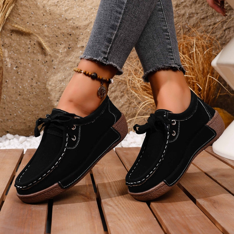 Supportive women's slip-on footwear, designed for easy wear & all-day arch support. Casual style.