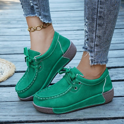 Soft, breathable women's slip-on orthopedic shoes, offering lightweight comfort & strong arch support.