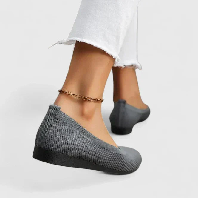 Everyday women's comfort orthopedic slip-on shoes with arch and posture support.