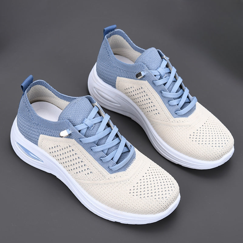 Easy slip-on women's orthopedic walking shoes, featuring breathable mesh for all-day comfort & support.