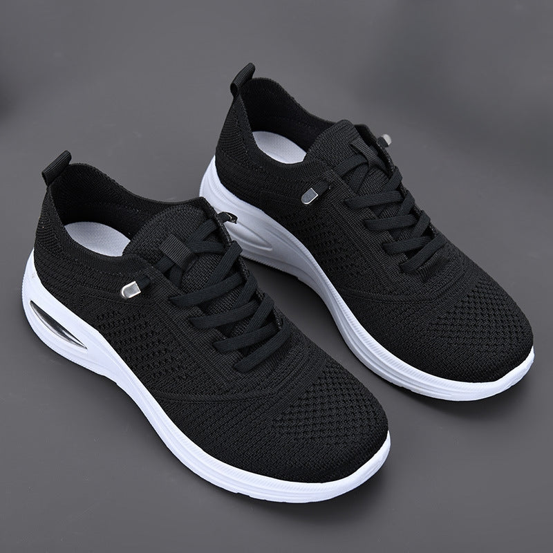 Supportive women's orthopedic slip-on walking shoes with breathable mesh, designed for ultimate comfort.