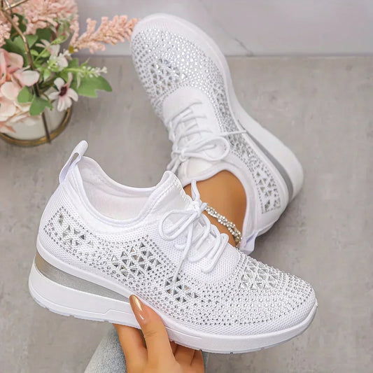 Women's orthopedic sneakers, designed for pain relief & comfort with arch support.