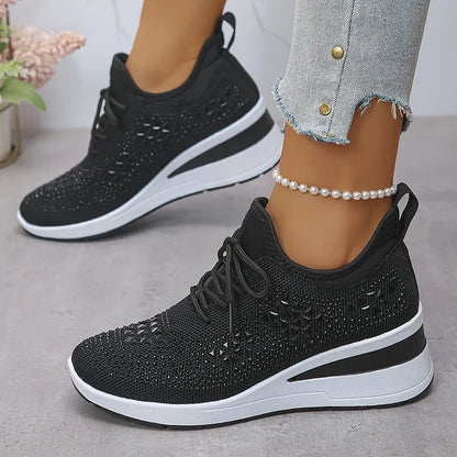 Premium women's orthopedic walking shoes, providing superior pain relief & support.
