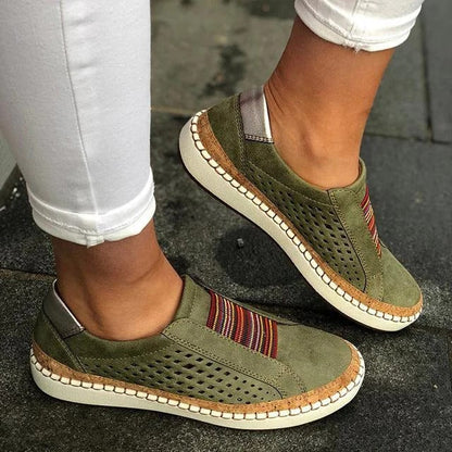 Stylish women's casual sneakers with bunion corrector, orthopedic support, and toe alignment.