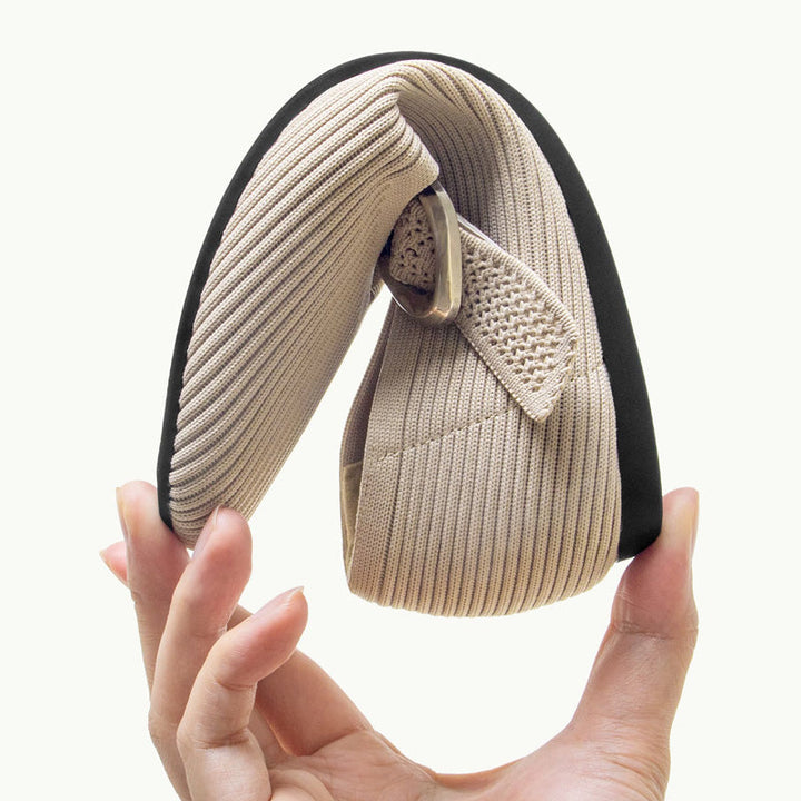 Comfortable women's Mary Jane flats, square toe, V-cut strap, offering excellent foot support.