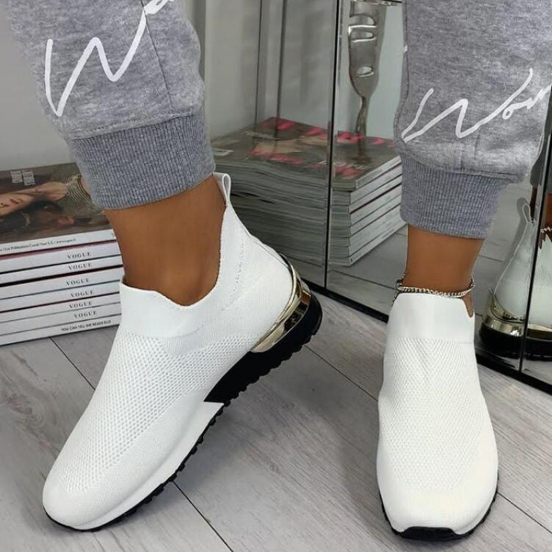 Women's fashion orthopedic sneakers, offering stylish comfort & essential pain relief.