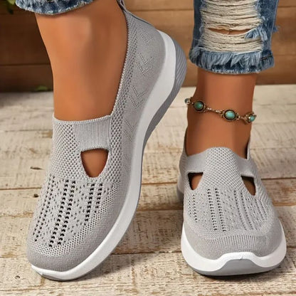 Pain-relieving women's orthopedic walking shoes. All-day comfort & foot support with an ergonomic design.