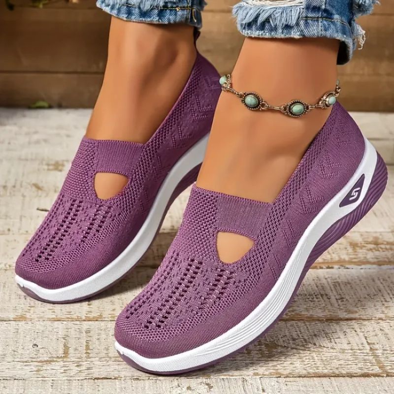 Walk with ease in these women's orthopedic shoes. All-day support & shock absorbing for pain relief.
