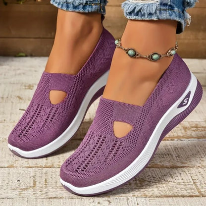 Walk with ease in these women's orthopedic shoes. All-day support & shock absorbing for pain relief.