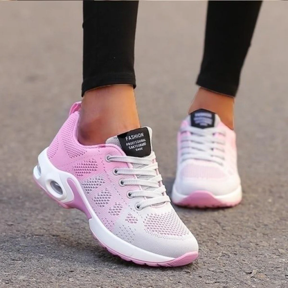 Cushioned sole women's orthopedic shoes with arch support, providing ultimate comfort & pain relief.