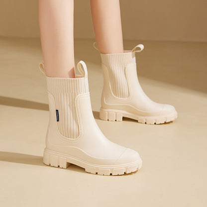 Women's orthopedic waterproof ankle boots, ideal for comfort & support in any weather.