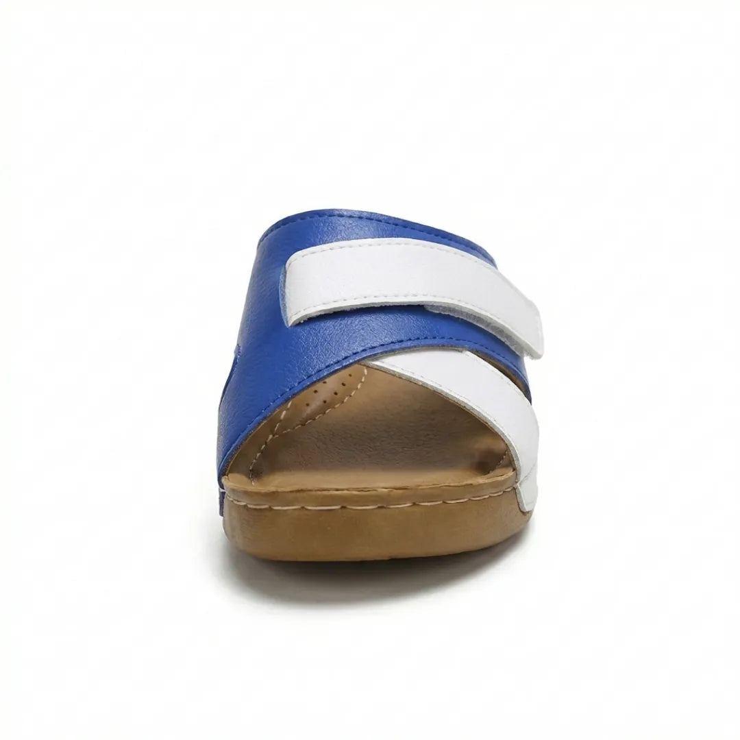 Adjustable comfort wedge sandals for women, designed for ultimate foot relief.